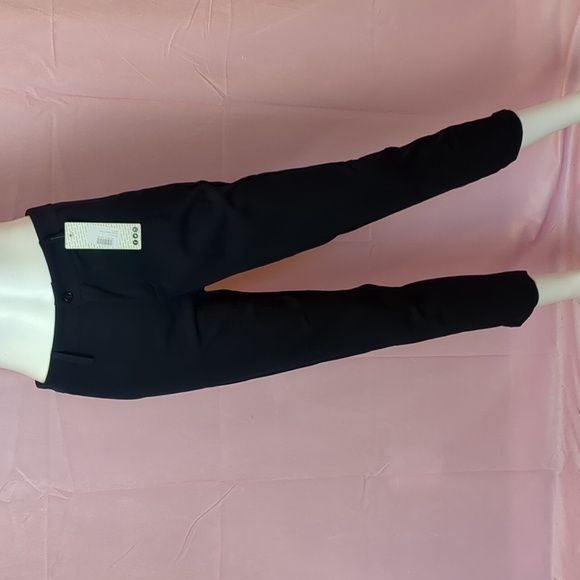 Boohoo Tailored Tapered Trousers in Navy Blue size 8 - Picture 1 of 7